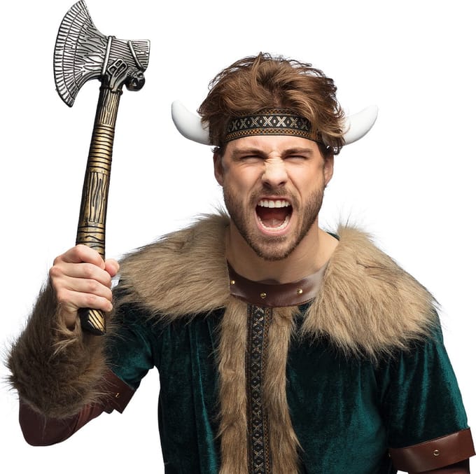 Boland - Bijl Viking - Axe - Krijger - Cosplay - Carnaval - Themafeest