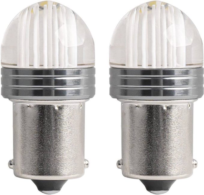 AMiO LED STANDAARD P21W 9SMD 12V Helder wit