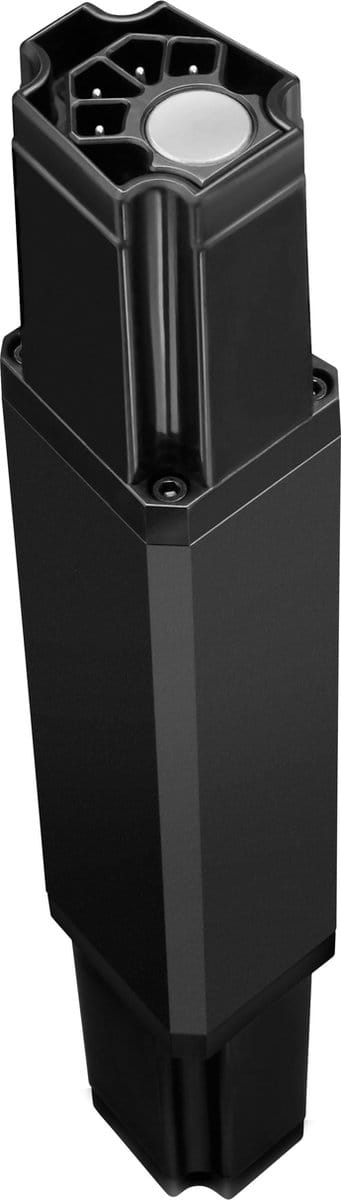 Electro Voice EVOLVE 50 PL-SB speaker pole, short, black - Transporthoezen
