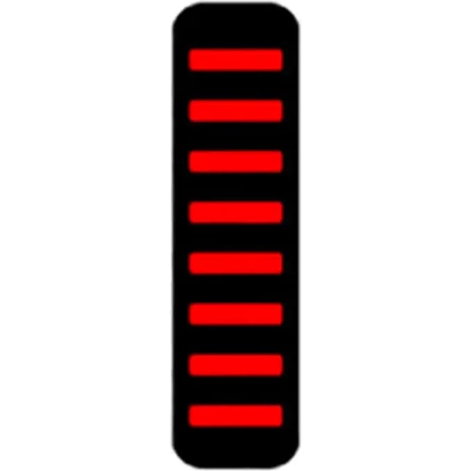 ProGuard Cable Tie - Rear - Sticker - Red