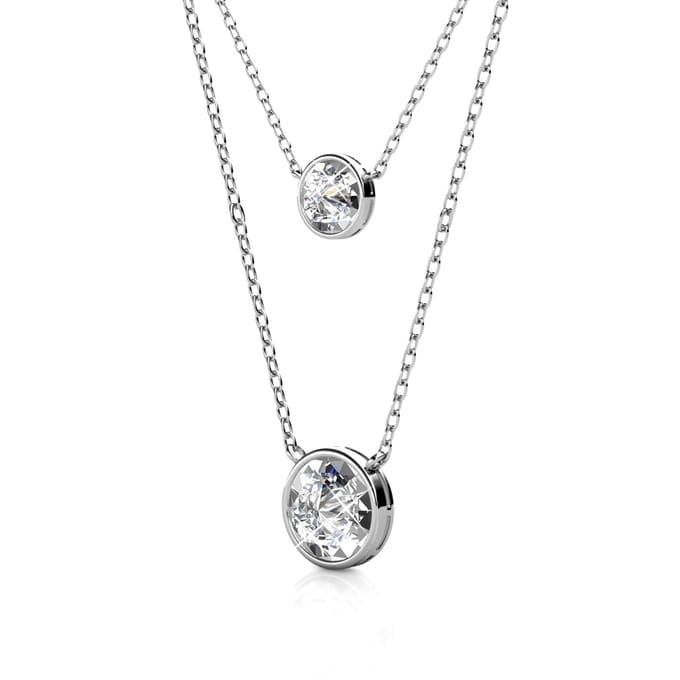 Juliet hangers - Zilver en kristal
