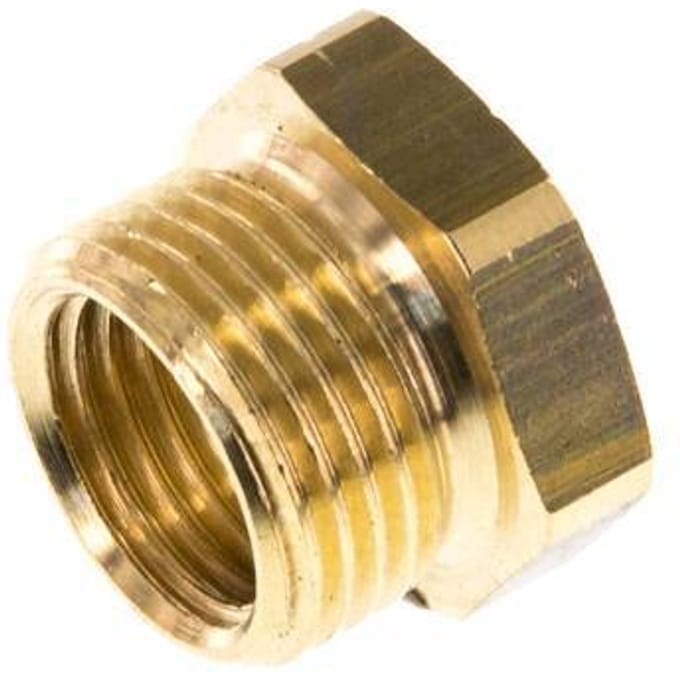 G 1/4'' x G 3/8'' F/M Messing Verloopring 16 Bar [10 Stuks]