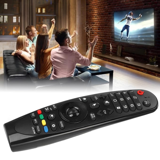 Vervanging afstandsbediening voor LG TV AN‑MR650 RM-G3900 42LF652v AN‑MR600 55UF8507 gray