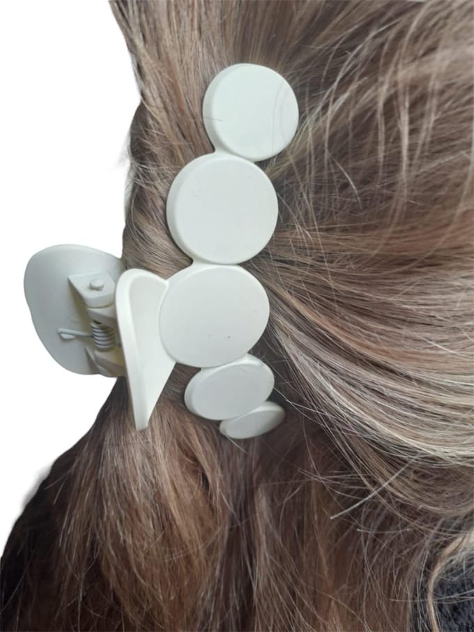 Haarklem Beige - Haaraccessoire - Haarklem