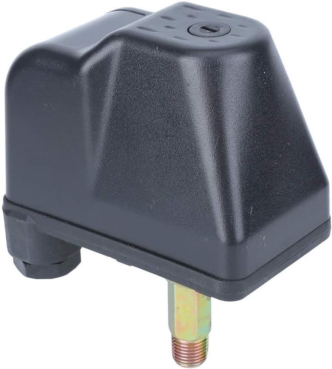 Drukschakelaar Waterpomp - Pomp Bediening - Automatische Pomp - Dubbele Veer - G1/4 AC250V