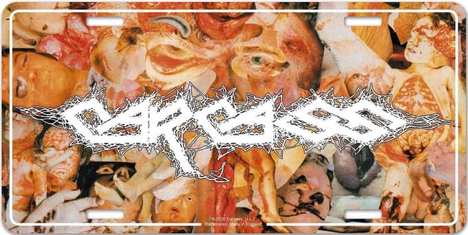 Carcass - Reek Of Putrefaction Metalen wandbord - Multicolours