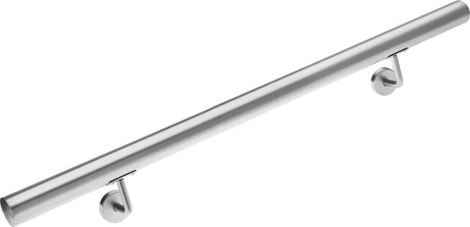 Trapleuning Zilver Roestvrij Staal 100xØ4,2cm