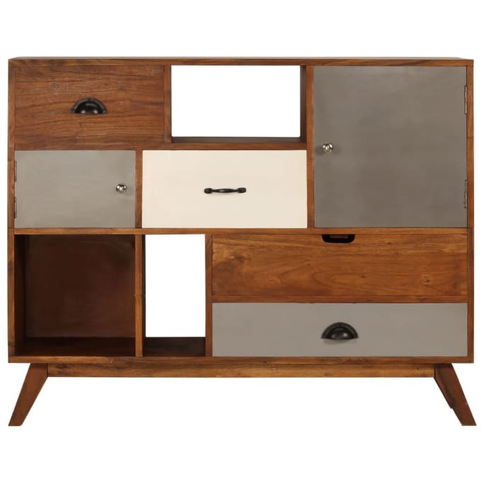 vidaXL - Dressoir - 115x35x86 - cm - massief - acaciahout