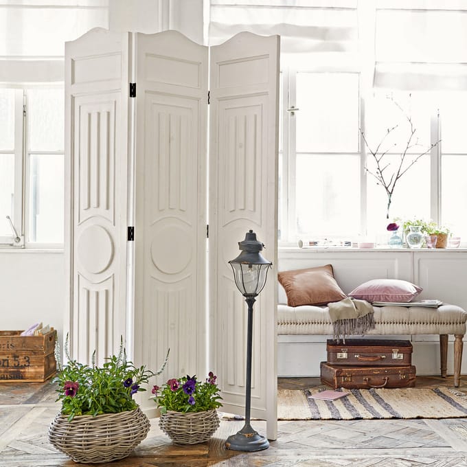 LOBERON Roomdivider Perineau wit