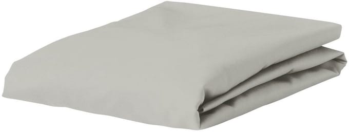 Essenza Premium Percale Hoeslaken Zilver - 180x210 cm