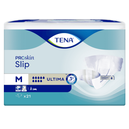 Tena Proskin Slip Ultima Medium - 3 pakken van 21 stuks