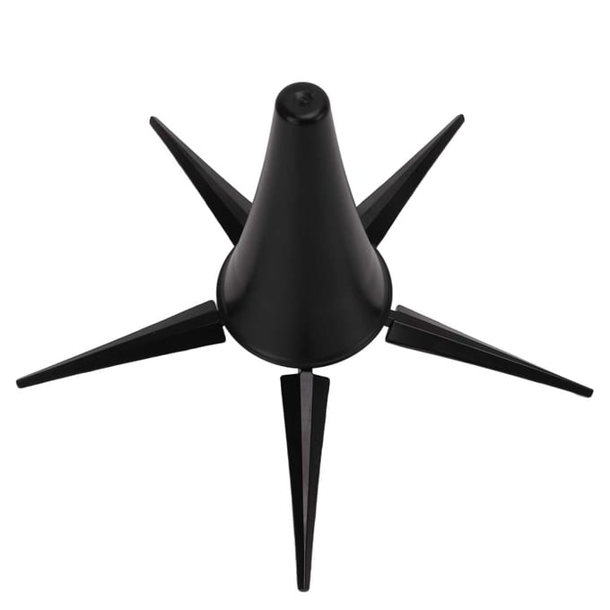 Draagbare Klarinethouder 5 Poten Opvouwbare Basis Klarinet Ondersteuningsstandaard Blaasinstrument Accessoire black