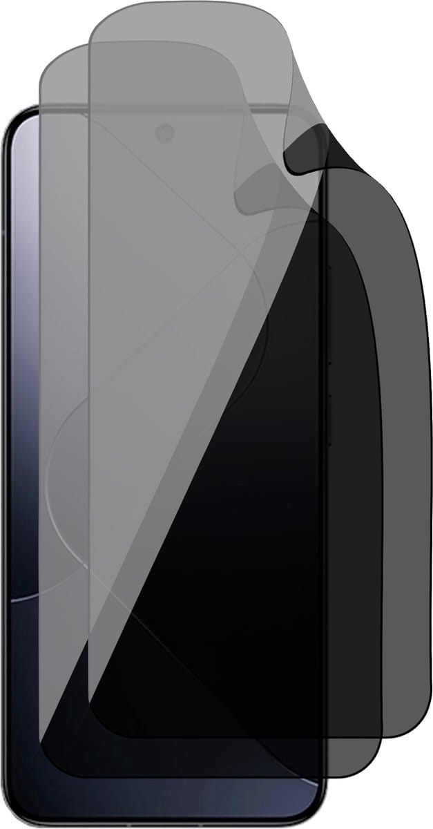 Privacy Screenprotector geschikt voor Xiaomi 14 - 2x FlexGuard Screen Protector