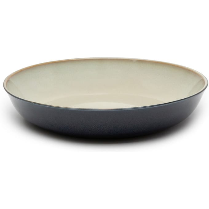 Serax Anita Le Grelle Serveerschaal - S - D17,5x3 cm - Misty grey/dark blue