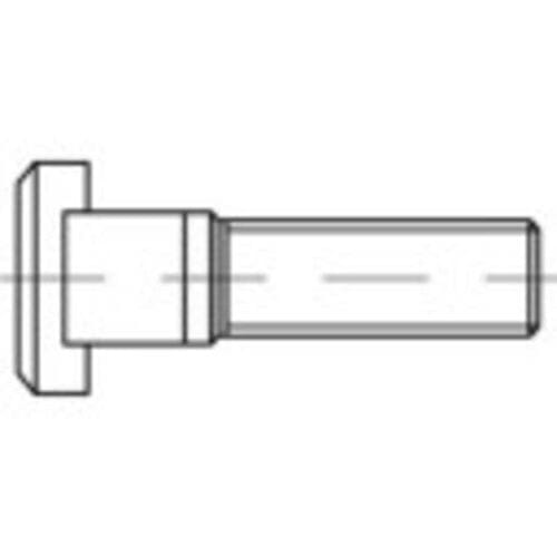 TOOLCRAFT 112534 T-gleufschroeven M20 100 mm Vierkant DIN 787 Staal 5 stuk(s)