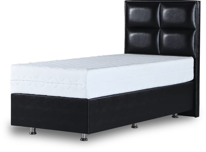 1 persoons Boxspring met opbergruimte - Pocket matras