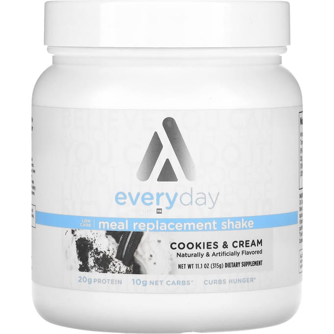 TransformHQ, Everyday, Maaltijdvervangende Shake, Cookies & Cream, 315g (11.1oz)