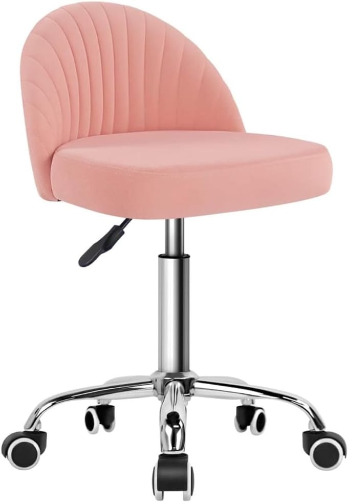 Make up Stoel - Kaptafel Kruk - Visagie - Roze