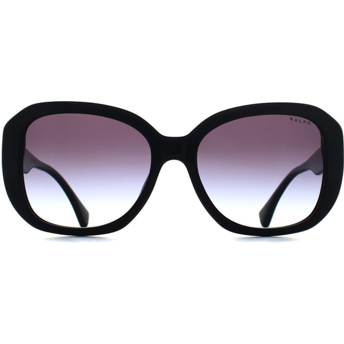 Ralph by Ralph Lauren RA5321U 50018G glanzend zwart gradiënt grijs zonnebril