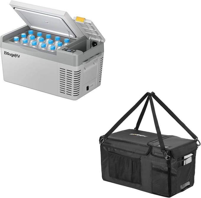 Draagbare 20L Compressor Koelbox voor Auto en Buitenactiviteiten