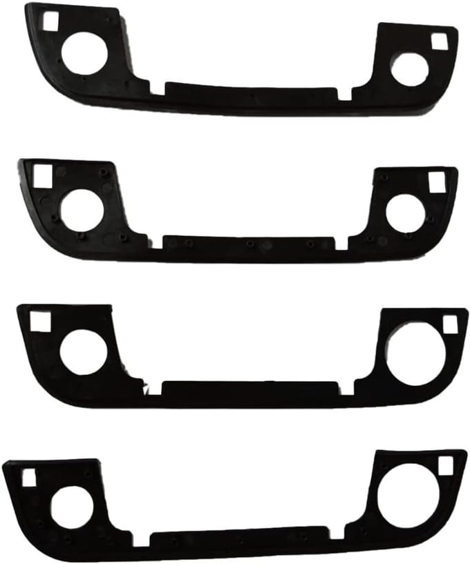 Dichtrubber voor Buitengebruik Geschikt voor BMW E36 E34 E32 Z3 3 5 7 Series 92-99, Set van 4, Waterdicht en Duurzaam