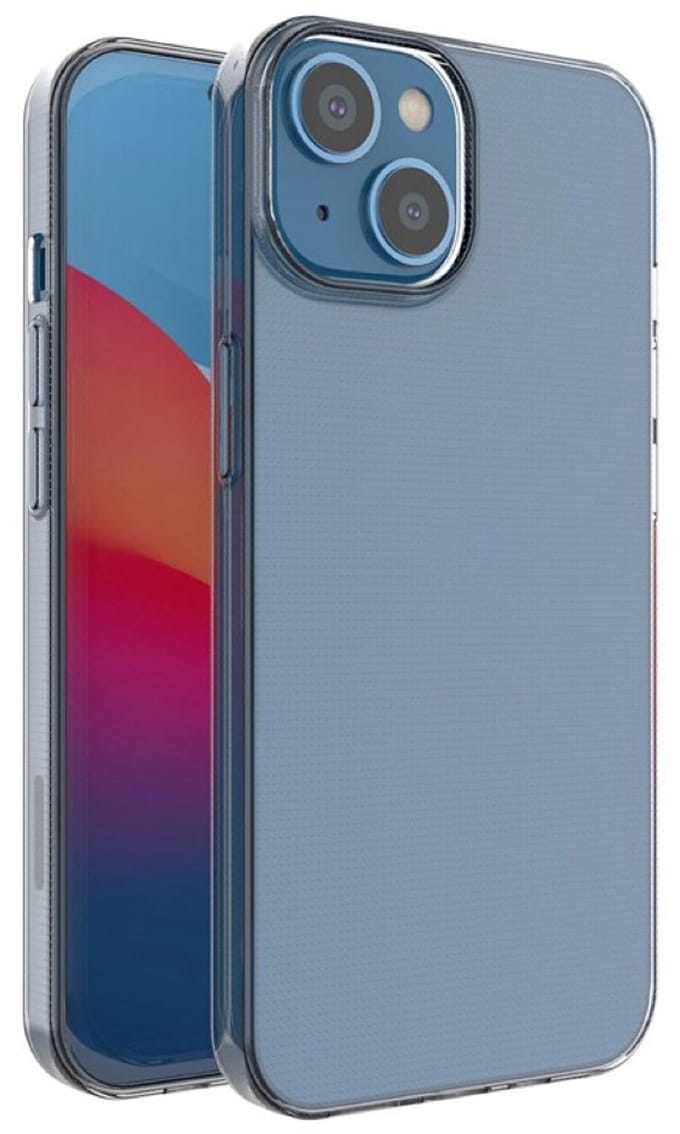 Casecentive Silicone case iPhone 14 Pro Max transparant