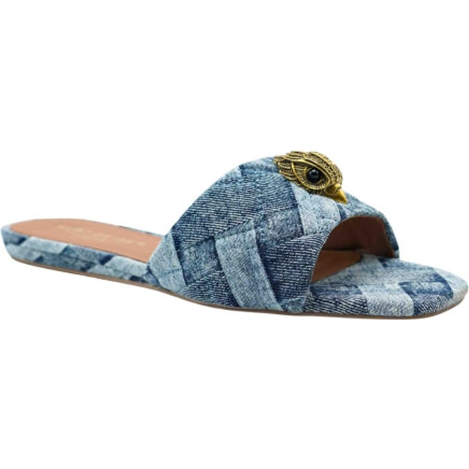 Kurt Geiger Kensington slipper denim