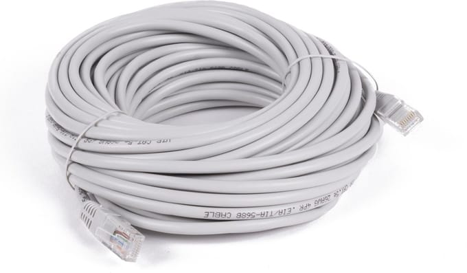 Benson Internetkabel - UTP CAT5 - RJ45 - 15 meter - Grijs