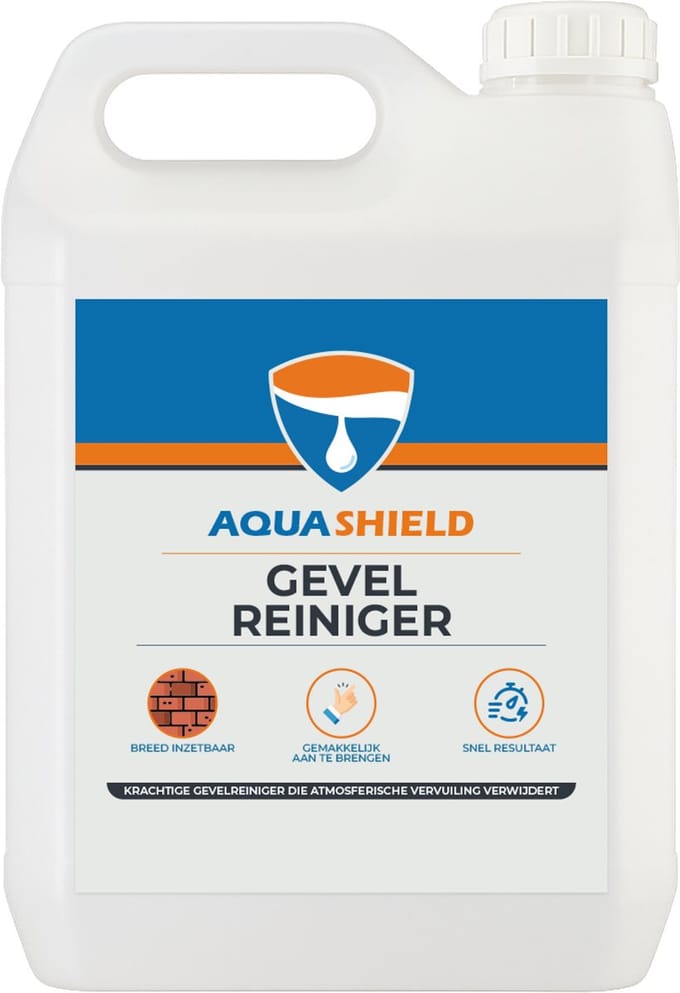 Aquashield Gevelreiniger - Steenreiniger - Betonreiniger - Cleaner