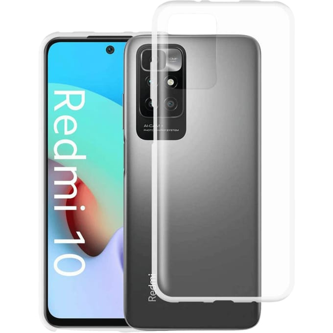 Just in Case Redmi 10 2022 Siliconen (TPU) Hoesje Transparant