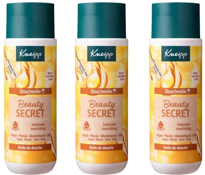 Kneipp Doucheolie Beauty Secret - 3 x 200 ml