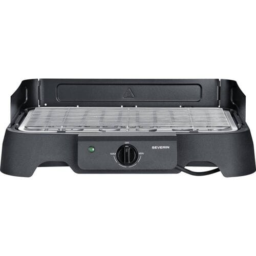 Severin PG 8593 Elektrische BBQ Tafelgrill – 2000 W – RVS Grillrooster – Temperatuurregelaar 35-200°C