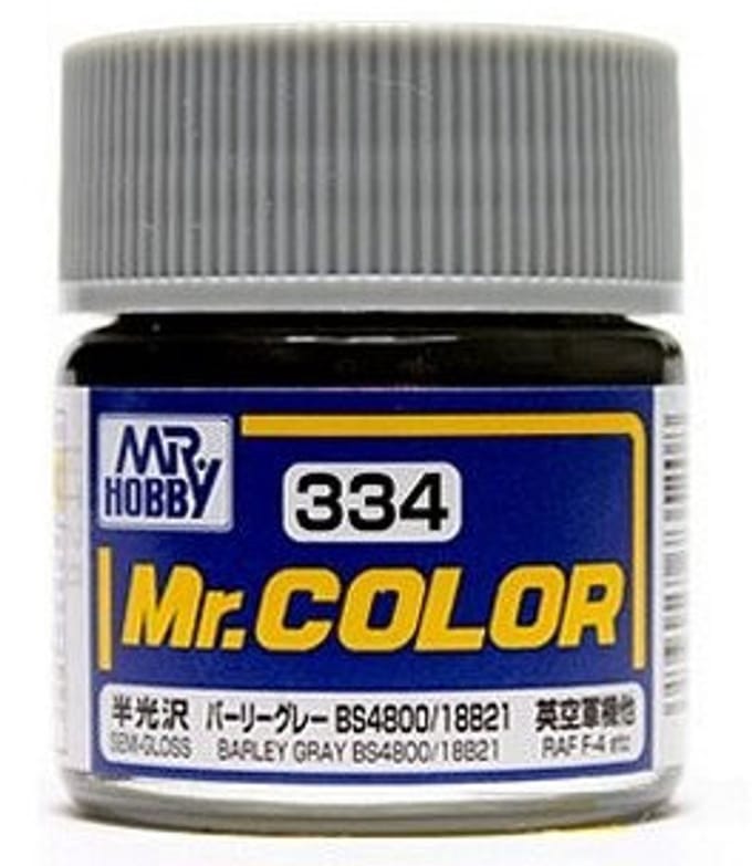 Gunze Mr. Hobby C-334 - Mr. Color 10 ml Barley Gray BS4800/18B21 - Lacquer Modelbouwverf