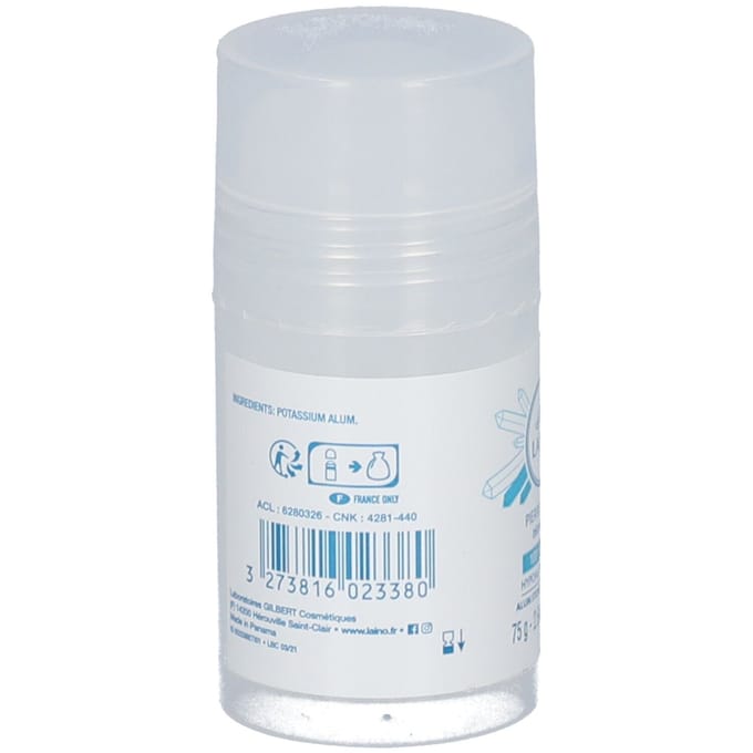 Laino Alum Stone Deodorant Stick 75 Roller