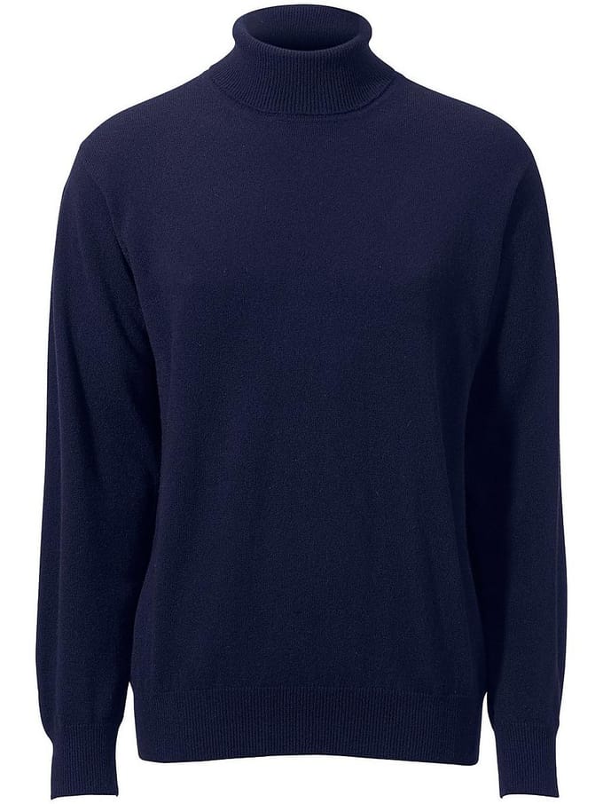 Trui 100% premium-kasjmier Van Peter Hahn blauw