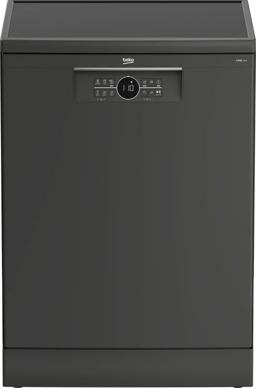 Beko BDFN26443G vrijestaand vaatwasser - Grijs