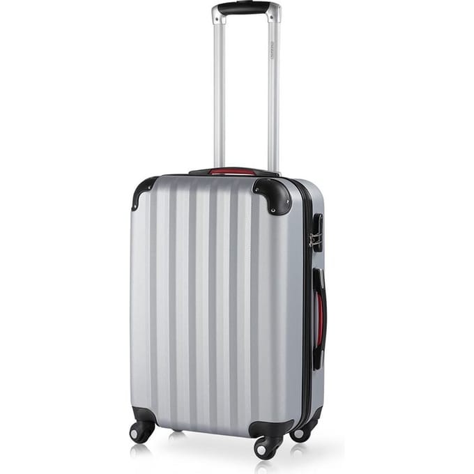 Monzana Baseline Koffer - Hardcase Trolley Cijferslot Wielen - Zwart