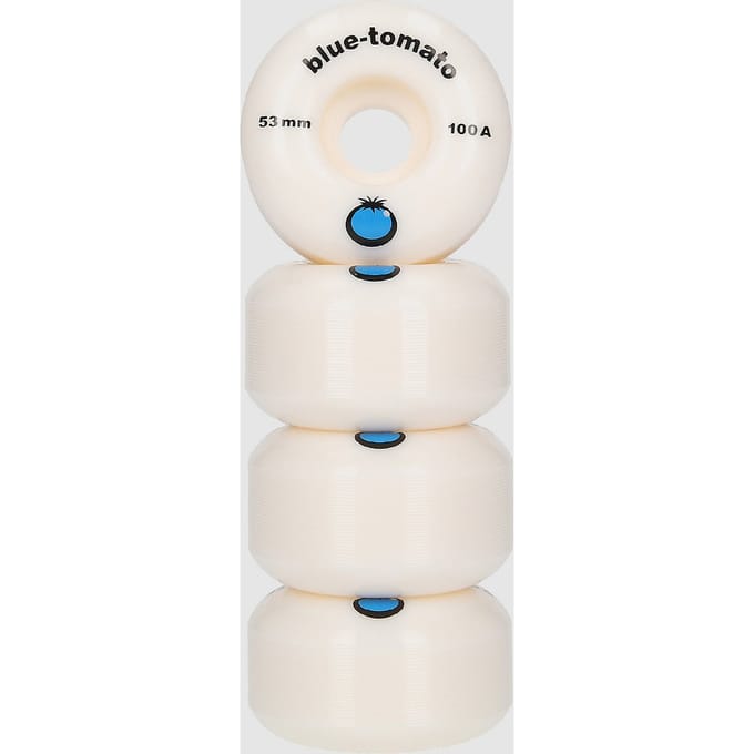 Blue Tomato Logo 100a 53mm Wielen wit