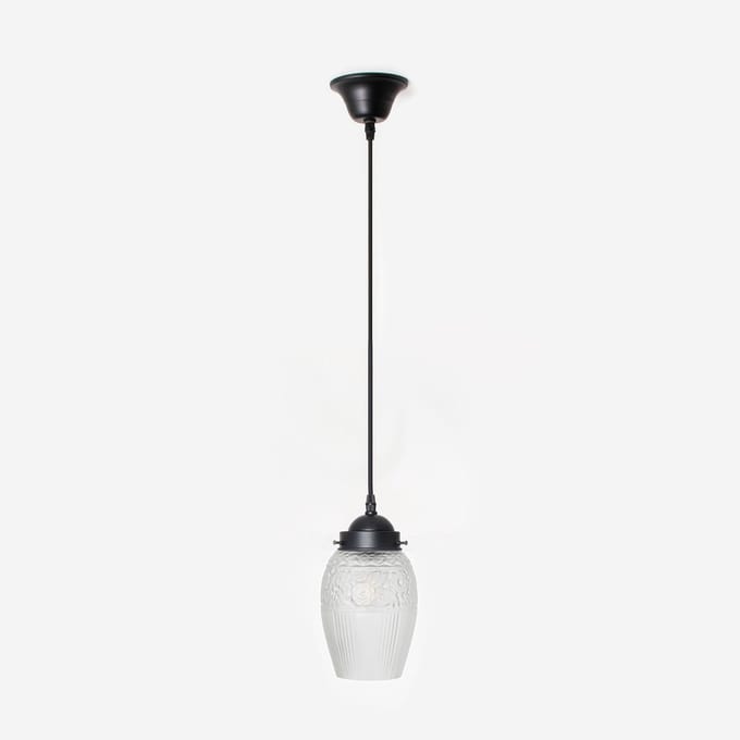Hanglamp aan snoer Flower Yard Geëtst Moonlight - Art Deco Trade