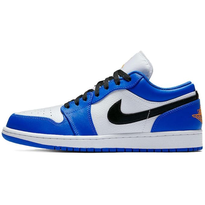 Jordan 1 Low Hyper Royal Orange Peel 553558-401 41