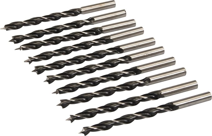 Silverline Houtboren - 6 mm. - 10 Stuks