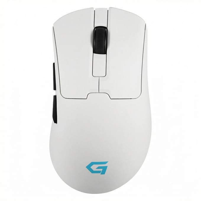 Volkano Gaming Oplaadbare Gamingmuis – Wit