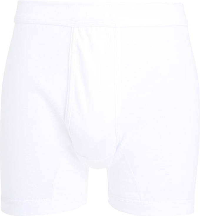 Gotzburg heren boxer lang met gulp (1-pack) - wit