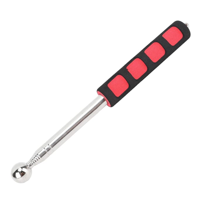 Telescopische Lege Trommel Hamer Tegel Holte Checker Roestvrij Staal Geluidsdetectie Testtool voor 98cm white