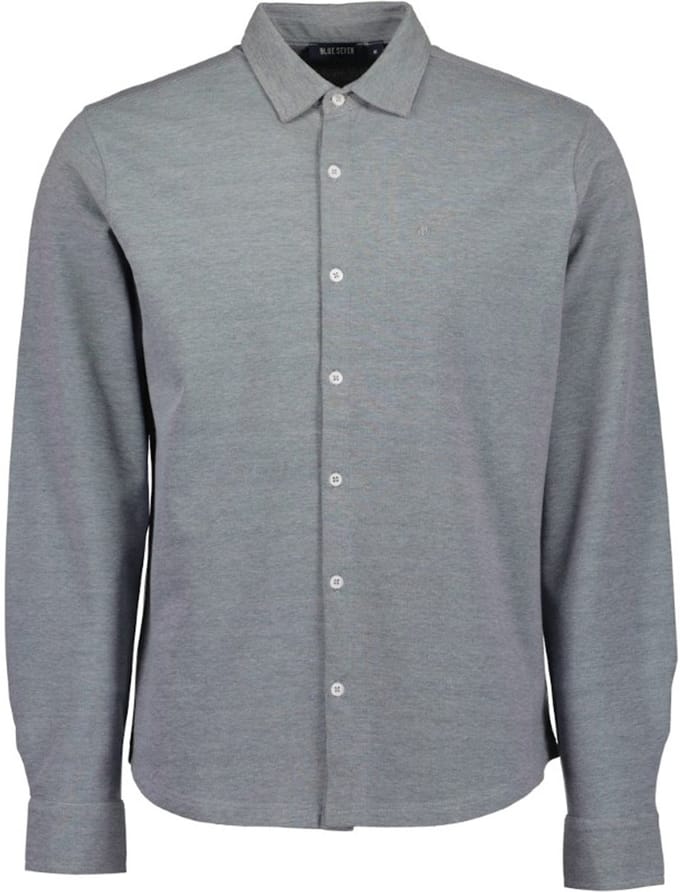 Blue Seven - Blouse 390530 grijs gemeleerd LM - maat L