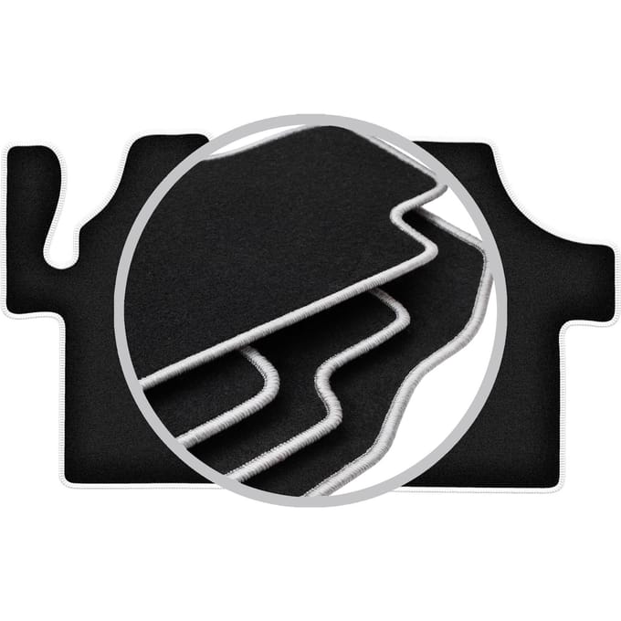 CARLUX-SILVER automatten voor: Mercedes Viano W639 bestelwagen (2003-2014)