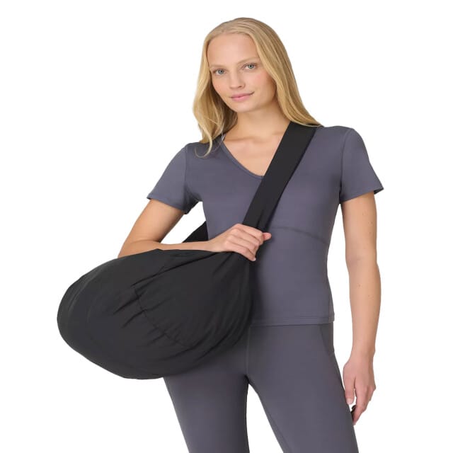 Sweaty Betty Nimbus Cloud Duffel Tas ZWART - Maat ONE SIZE