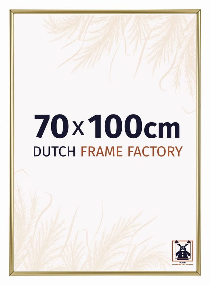 Fotolijst 70x100 cm - Kunststof - Goud - Angers