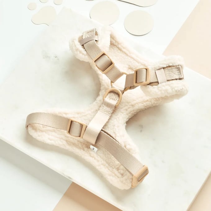 Cocopup Nude Aviator - verstelbaar hondentuig - maat M - wandeltuig