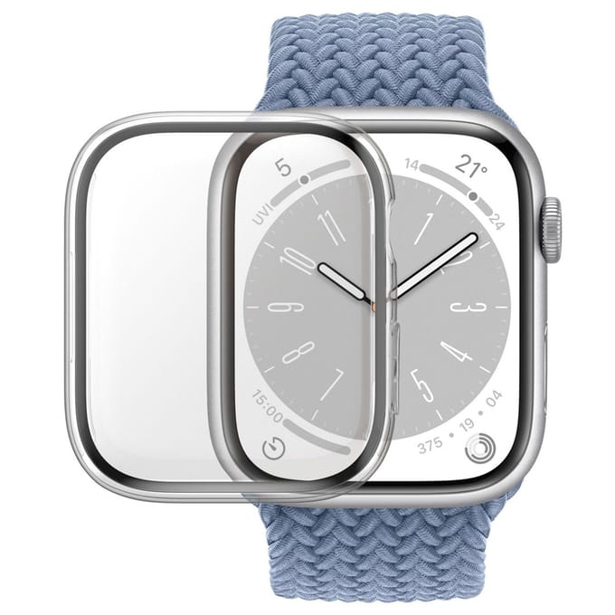 PanzerGlass Screenprotector geschikt voor Apple Watch - 41 mm Glazen | PanzerGlass Full Body Protector - Case Friendly